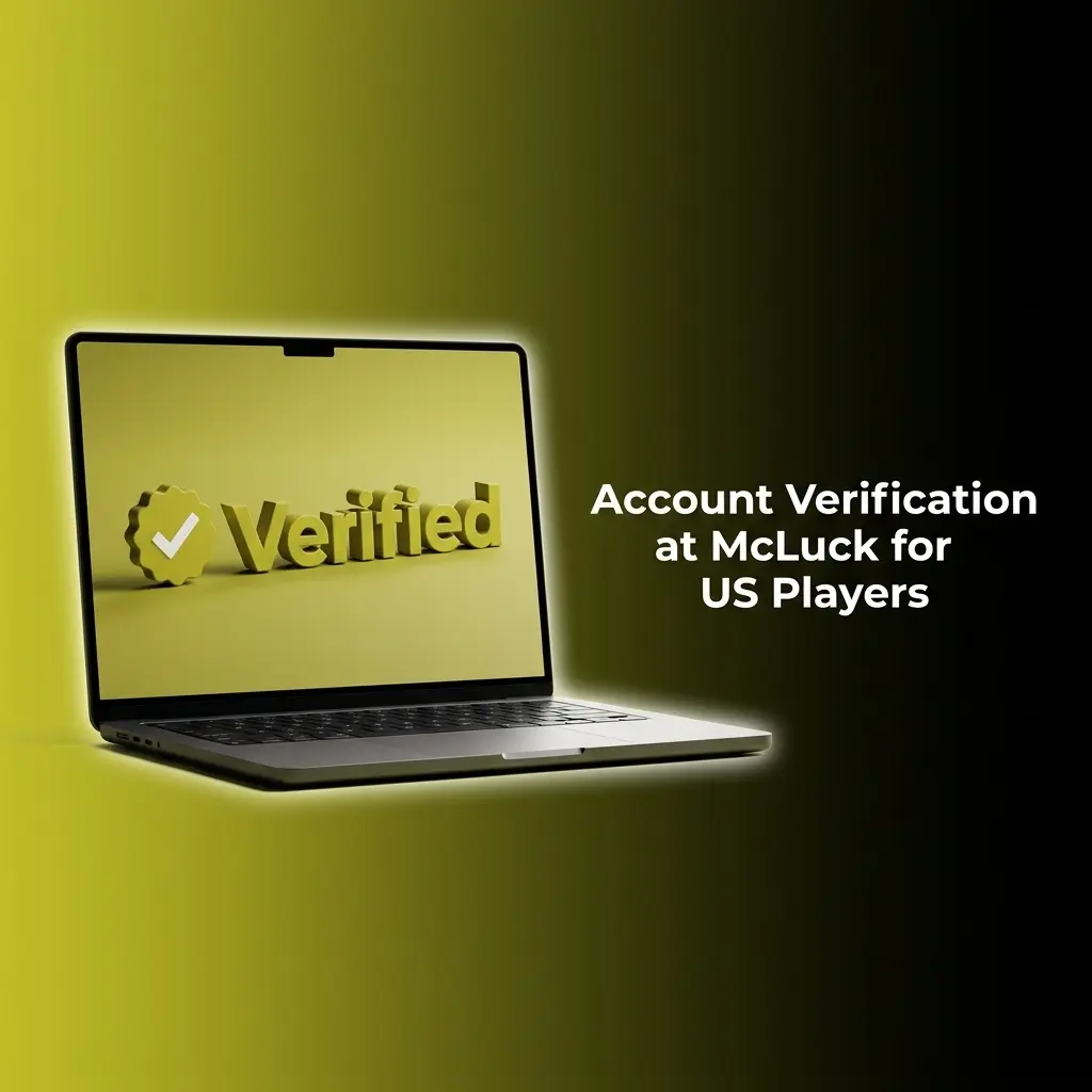 McLuck account verification steps for US players showing ID upload and address proof process for Sweep Coin redemptions